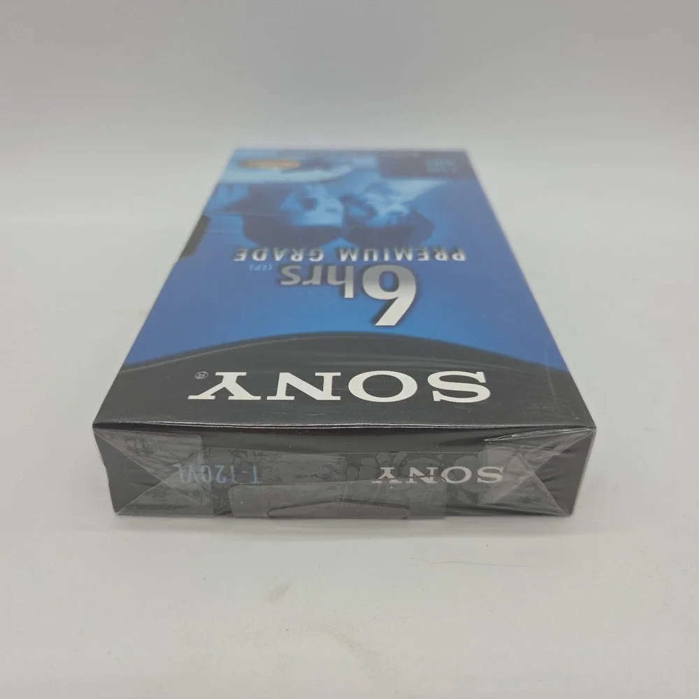 NEW Lot Of 8 SONY Premium Grade Blank VHS Tapes VCR 6 Hours SEALED